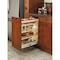 Rev-A-Shelf Maple Wood; Steel, Natural Maple, 11.75 in W, 25.5 in H, 21.63 in D 448-BCSC-11C - alternate 5